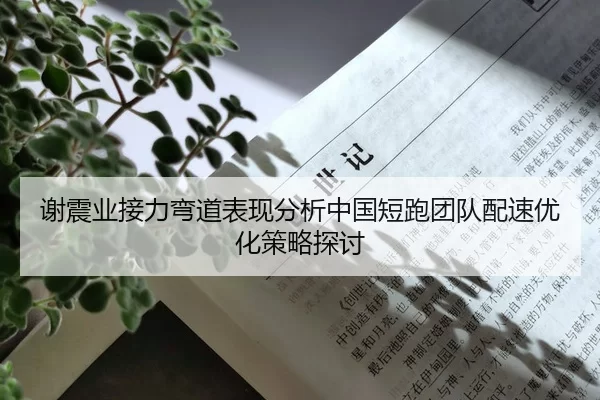 谢震业接力弯道表现分析中国短跑团队配速优化策略探讨